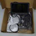 FHD 1080P 2 Digital RV Wireless Backup Camera System for RV Trailer Truck Bus Motorhomes 5th Wheels 4CH 7'' Monitor Highway Monitoring System IP69K Waterproof Super Night Vision Strong Signal