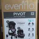 Evenflo Pivot Modular Travel System with LiteMax Infant Car Seat (Casual Gray)