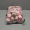 Liliful 40 Pack 4 Inch Fall Harvest Pink Artificial Pumpkins Crafts Rustic Decorative Pumpkin Foam Pumpkins Decoration for Halloween Thanksgiving Wedding Dining Table Centerpiece Decorating