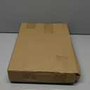 2 Pcs Winter Snowflake Double Layer Doormats, Non Slip Christmas Holiday Entry Rugs, 36'' x 24'' Fabric Welcome Mat 29'' x 17'' Coir Doormat for Front Porch Indoor Outdoor Decor (Black, White)