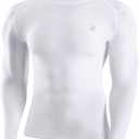 Runhit Long Sleeve Compression Shirts for Men, UPF 50+ Men's Compression Shirts, Running Athletic Workout Base Layer (XL)