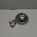 Veggie Vegetable Steamer Basket, Folding Steaming Basket, Metal Collapsible Stainless Steel Steamer Basket Insert, for Cooking Food, Expandable Fit Various Size Pot(5.3" to 8.6") YLYL (Silver)