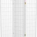 Red Lantern WP60-WHT-3P Folding Screen, 3 Panel, White