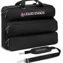 Liquid Stands Carry Bags for LS items (Mostly Stands) - Custom Fit Foldable Z Stand, 2nd Tier Stand with Wheels and others - Portable & Large Protective Storage - Piano Stand Case