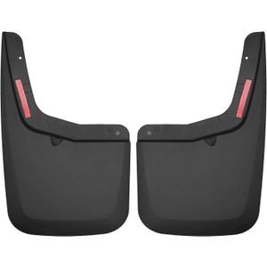 2 x Husky Liners - Front Mud Guards | 2015-2020 Ford F-150 w/OEM Fender Flares, Front Set - Black, 2 Pc | 58451