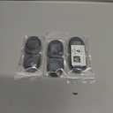 2 Pcs Leak-Proof Replacement Stopper Compatible with Owala FreeSip, Rubber Seal Replacement for Owala 19oz 24oz 32oz 40oz Bottle Mouth Cap(Grey), Pack of 3