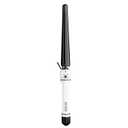 HOT TOOLS Professional Nano Ceramic Extra Long Tapered Curling Iron for Shiny Curls, 3/4 to 1 1/4 Inches