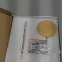 Plant Grow Light for Indoor Plant,Bamboo Mini LED Grow Light Garden,Height Adjustable,Automatic Timer with 8/12/16 Hours