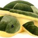 Sea Turtle Stuffed Animal Plush Pillow,Tortoise Plush Toys Doll Gifts for Kids,Girls, 15.7 inch