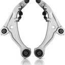 AngyMeck- Pair Of Front Lower Control Arms LH RH Suspension Kit For Nissan Altima 2007 2008 2009 2010 2011 2012 2013 K620195 K620196