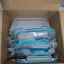 Snapware Plastic Total Solutions (10-Pack, Mixed Sizes) Food Storage Containers Set, Airtight & Leakproof Plastic Locking BPA-Free Lids Tupperware, Freezer Dishwasher Microwave Safe