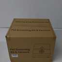 Gooad Dog Hair Vacuum & Pet Grooming Vacuum,Dog Clippers , Dog Brush For Shedding With 5 Pet Grooming Tools, Low Noise Dog Grooming Kit,Dog Hair Trimmer, Dog Hair Remover Pet Grooming Supplies