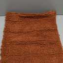 Bcoimo 30"×20" Chenille Bath Mat – Non-Slip with Backing Bath Rug Ultra-Absorbent and Machine Washable Bathroom Mat Quick-Dry Design. Ideal for Bathroom and Tub Areas