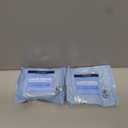 Neutrogena Makeup Remover Wipes Micellar Alcohol-Free Face Towelettes Remove Waterproof Mascara & Oil, Compostable 100% Plant-Based Cloth, Dermatologist & Ophthalmologist Tested, Twin Pack 2 x 25 ct