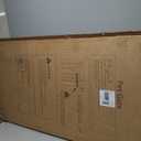 51" Extra Tall Cat Gate 30"-49.27" Wide, Auto Close, Pressure Mounted, for Cats & Small Dogs, Hallway, Stairs, Kitchen, Not Baby Gate,White