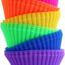 New Star Foodservice 44270 Reusable Silicone Baking Cups and Cupcake Liners, Set of 24