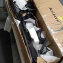 KUAT Sherpa 2.0 Durable Lightweight Aluminum Compact 2 Bike Transporting Hitch Rack with Cable Lock & Foldable Tire Cradles | Capacity - 40 Lbs per Tray (Gray Metallic & Orange Anodize)