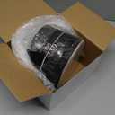 Frienda 2 Rolls Duct Strap Duct Aid Webbing Wide Webbing Strap Support Belt Heavy Duty(200 ft X 1.97 Inch,Black)