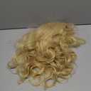 Semuer wigs Yellow Curly Wig for Women - Realistic Look, Easy to Style, Perfect for Any Occasion
