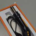 Heat Gun, 700W 212F~932(100C~500C) Mini Soldering Heat Gun Hot Air Rework Station with LED Digital Display & 5Pcs Nozzles & 5Pcs Accessories for Crafting Shrink Tubing Electronics DIY(5FT)