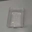 BINO | Produce Saver - 6.8 Cup/1.6L | Fridge Storage Containers for Fruits and Vegetables | Adjustable Air Vent, Removable Basket | BPA-Free Fridge Organizers