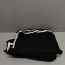 Tanming Women's 2 Piece Outfits Long Sleeve Knit Sweater Top Wide Leg Pants Lounge Sets Tracksuits (X-Large, Black)