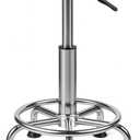 Adjustable Work Stool, Stainless Steel Office Chair, Round Stool Chair, Designed Ergonomics, Non-Slip Foot Pads, Foot nail model