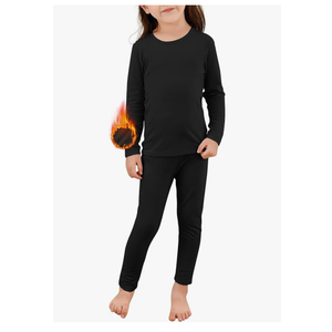 Underwear for Kids Toddler Winter Base Layer Long Johns Sets for Girls Boys, Size: 3T