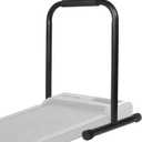 Handle Bar for Walking Pad Only, Adjustable Handrail Height from 34.2 to 42.1 Inch, Compatible with Walking Pad 20.2'' Wide, Non-Slip Rubber Feet, Comfortable Absorbent Grip
