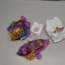 Lilly's Love Stuffed Animal Hammock | Corner Hanging Organizer, Toy Storage, Stuffed Animal Storage Net | Made from Quality Fishing Net, Holds 12lbs | 67"x47"x47" (Rainbow, 2 Pack)