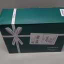 Ceramic Fruit Bowl for Kitchen Counter - 3 Tier Fruit Basket with Metal Stand, Tiered Fruit Stand for Countertop, Snack, Nuts, Cake, Dessert, Cute (Gold, Small)