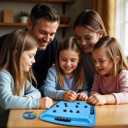 MagnaStack Magnetic Strategy Game - Portable Travel Board Game for Kids & Adults | Fun, Simple to Learn, Fast-Paced Gameplay | Brain Teaser & Family Party Game. (MagnaStack: Board Play Format)