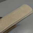 PURE ERA 30x30 Inch Area Rug Carpet Stair Landing Mat Non Slip Light Beige