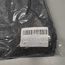 Women's Plus Size Half Zip Hooded Sweater Vest Cap Sleeve Split Hem Pullover Knitwear Dark Grey X-Large Plus