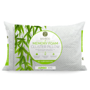 Shredded Memory Foam Pillow King Size - Cooling Bed Pillow for Sleeping for Stomach, Back and Body - 1 Pack King Soft Comfy Cool Memory Pillows for Side Sleeper