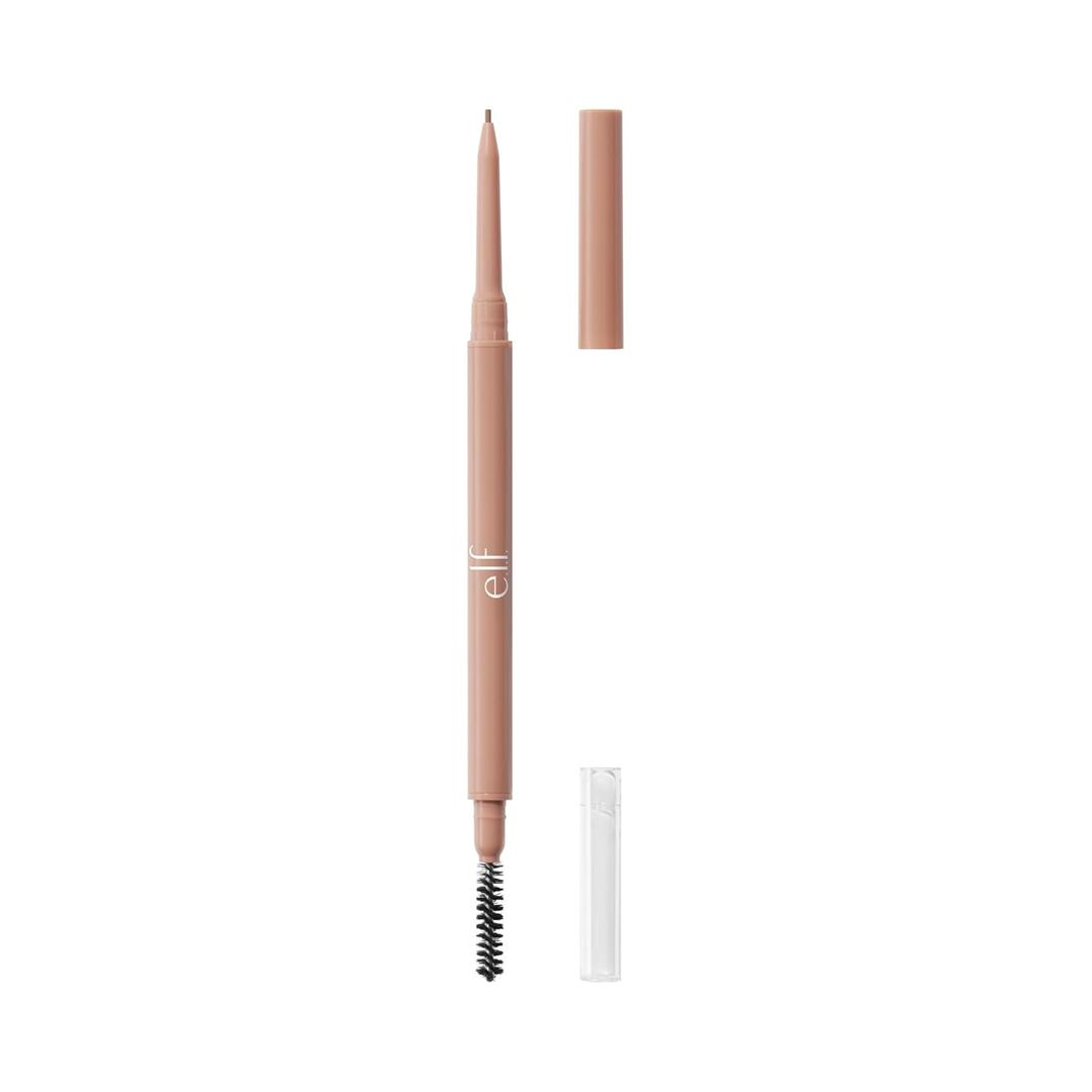 e.l.f. Micro-Fine Brow Pencil, Waterproof Brow Color & Spoolie For Shaping Brows & Creating A Feathered Natural-Looking Finish, Vegan & Cruelty-Free, Blonde