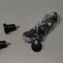 Quluxe 3 Inch Chair Legs Plastic Feet Plastic Furniture Legs with Pre-Drilled M8 Bolt for Table, Chair, Bookshelf, Cabinet (Pack of 8)