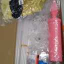 TONIFUL 4 Set Black Gold Balloon Centerpieces for Table, Balloon Stand Kit for Black Gold Party Decor 40th 50th 60th 70th Birthday Decorations Anniversary Graduation Decorations 2026 Retirement