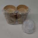 100 Pack 8 Oz Paper Soup Containers with Lids, Disposable Kraft Paper Food CupsHeavy Duty To Go Soup Container Dessert Cup Bowls for Ice Cream, Yogurt, Cold and Hot Foods