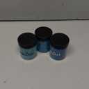 Syedra Crushed Glass for Crafts, Resin Art,Set of 3, Crushed Colored Pieces 3-6mm 1LB (Turquoise)