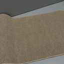 Bath Mat,Ultra Thin Bathroom Runner Rugs,Large Bath Mats for Bathroom,Quick Dry,Non-Slip,Machine Washable,Low Pile,Bath Rug,Shower Outside,Sink,Home Decor Accessories.Beige,1'5"x4'11"17x59inch