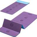 HAHE Extra Thick 7-Fold Yoga Mat, 72"x24"x0.47" TPE Exercise Mat
