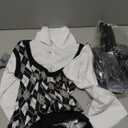 VICAMB Old Man Costume for Kids 100 Days of School Costume for Boys Old Person Costume Grandpa Outfit with Hat & Accessories, 5-7Y