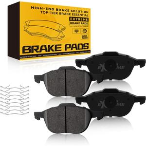 TOVASTY 4PCS Front Brake Pads Premium Carbon Ceramic Pad Compatible with Ford Escape 2013-2019, Focus 2005-2007, 2012-2018, Compatible with Mazda 3 2004-2013, 3 Sport 2009-2012 (D1044)