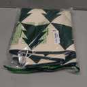 jinchan Christmas Runner Rug 2x5 for Kitchen Holiday Rug for Hallway Bathroom Red Green Christmas Tree Printed Xmas Decor Washable Runner for Entryway Laundry Room Bedroom Non-Slip