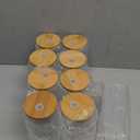 Sublimation Glass Blanks With Bamboo Lid, Frosted Tumbler 16OZ Beer Can Cups With Straws 8Pack