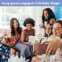 Woodamore Baby Shower Loteria Bilingual - Baby Loteria For Babies Shower Games Spanish And English, Funny Party Bingo Game For 40 Players