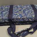 Jongyance American Mahjong Set with Blue Carrying Bag, 166 White Tiles, 4 All-in-One Rack/Pushers, Mahjong Tiles Set (Ma Jong, Mah-Jongg, Majiang)