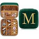 Birthday Gifts for Women - Travel Jewellery Organiser Box, Travel Jewellery Case, Jewelry Boxes for Womens, Gifts for Kids, Jewellery Boxes for Women, M