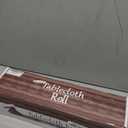 200 Ft x 54 Inch Wood Grain Tablecloth Roll in Slide Cutter Box Disposable Rustic Backdrop Vintage Table Cover Western Themed Bulletin Board Plastic Roll for Barn Birthday Classroom Decor